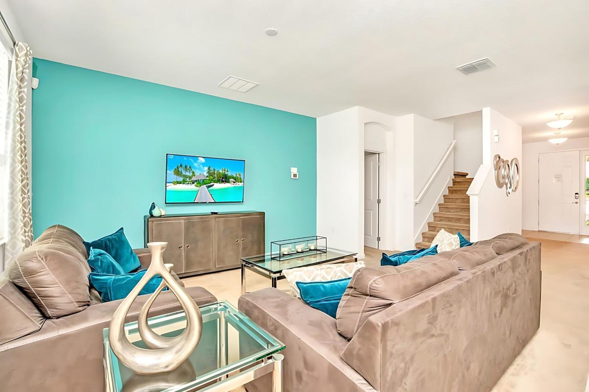 Family Resort - 6Br Mansion - Private Pool, Home Theater, Bbq And More คิสซิมมี ภายนอก รูปภาพ
